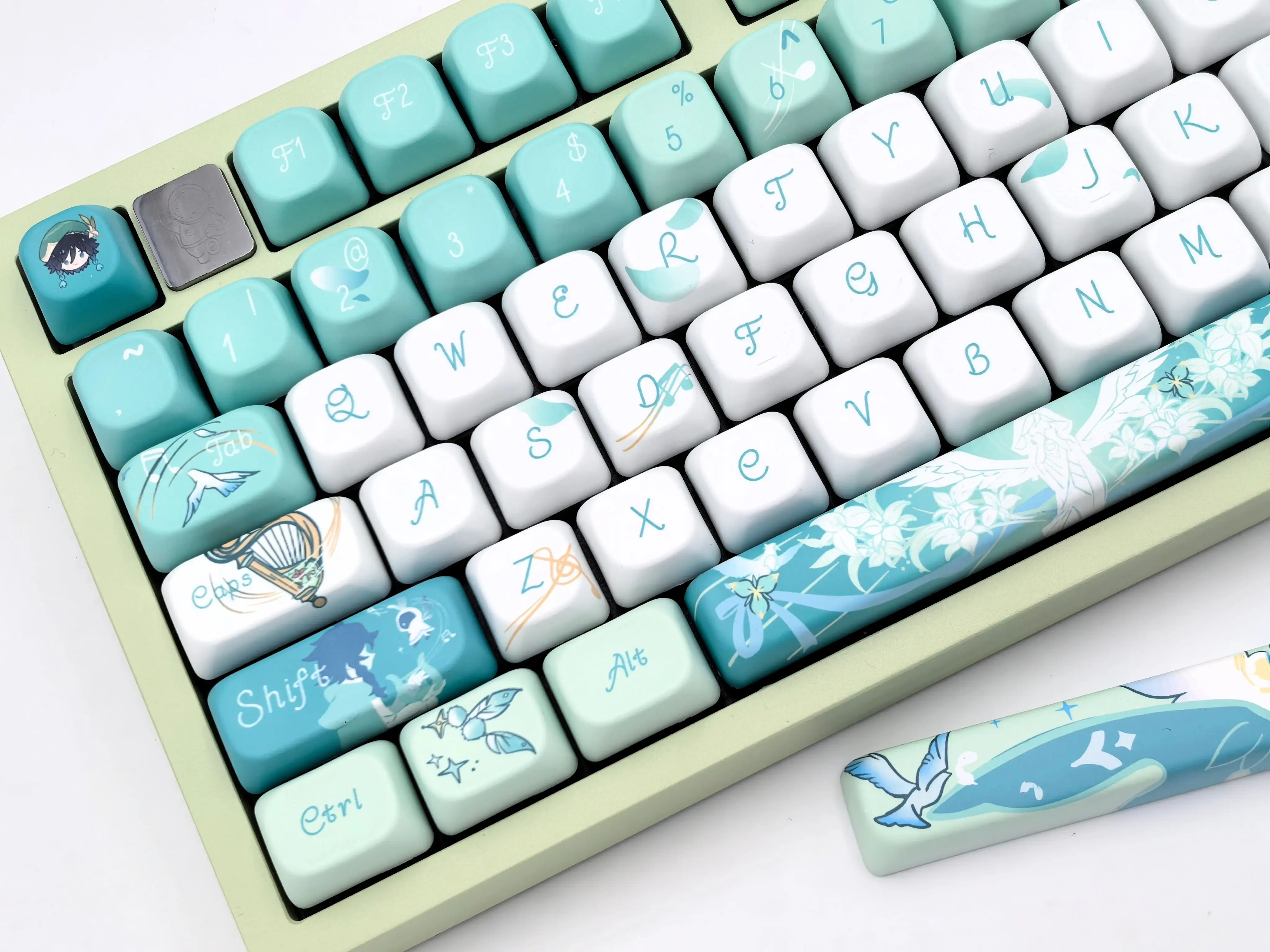 게임 원신 임팩트 한정판 벤티 테마 키캡, 게임 관련  - Gaming Accessories In China 리뷰 및 가격