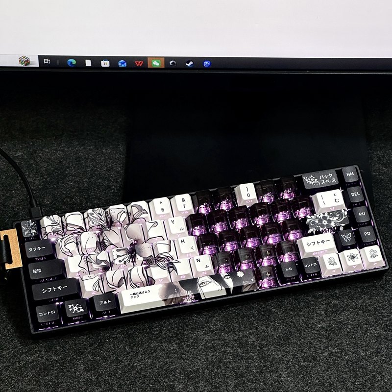 체인소맨 애니메이션 레제 테마 키캡 기계식 키보드 체리 - Gaming Accessories Aesthetic 리뷰 및 가격