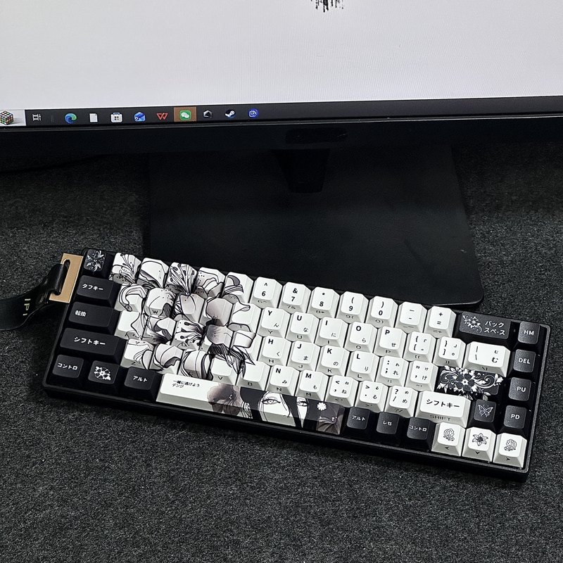 체인소맨 애니메이션 레제 테마 키캡 기계식 키보드 체리 - Gaming Accessories Aesthetic 리뷰 및 가격
