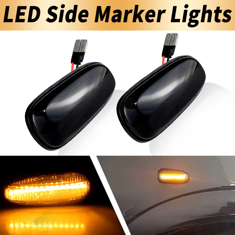 2PCS LED 다이나믹 사이드 마커 라이트 캔버스 오 - Gaming Accessories Rack 리뷰 및 가격