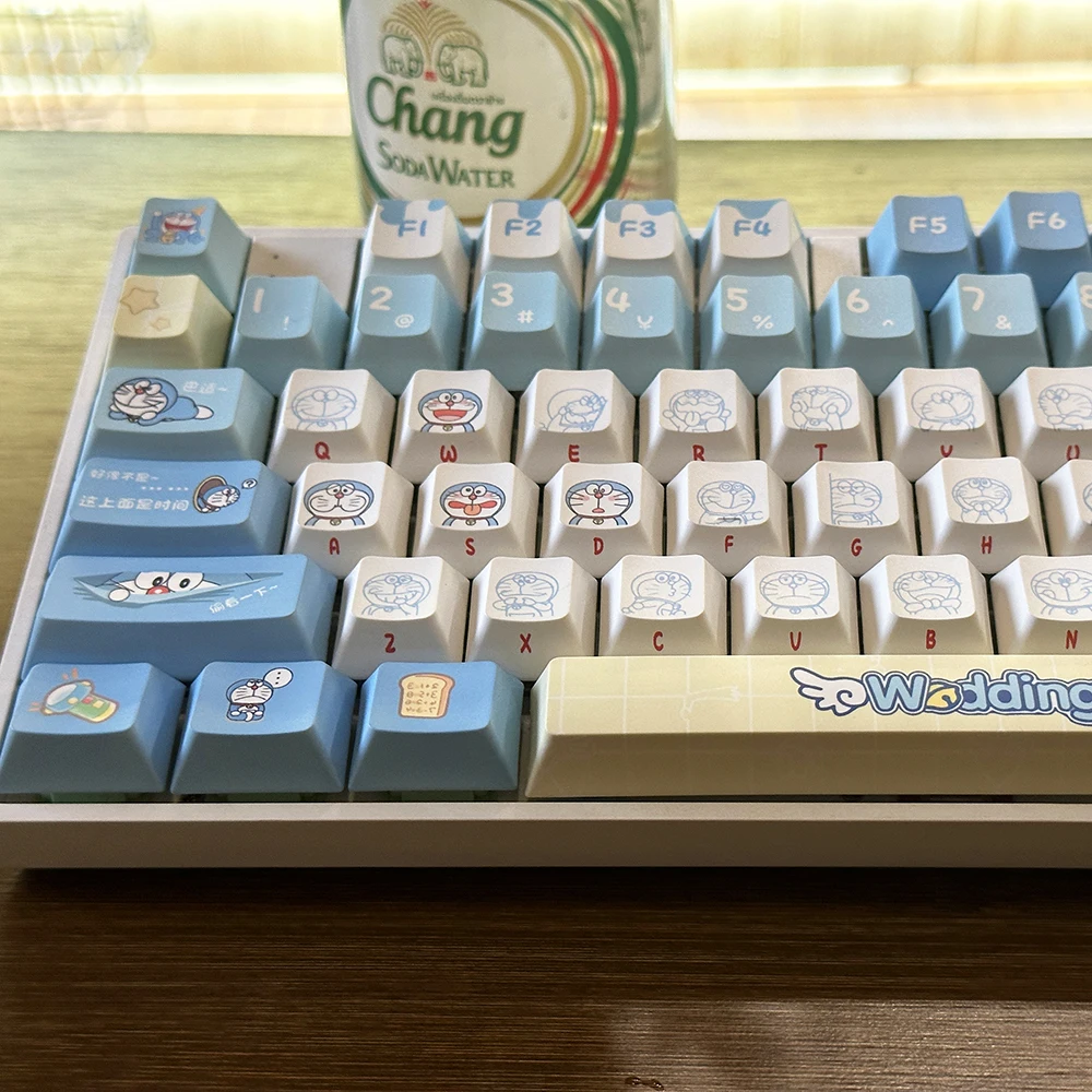 정품 도라에몽 키캡, 120개, HOA 체리 프로파일, - Gaming Accessories Aesthetic 리뷰 및 가격